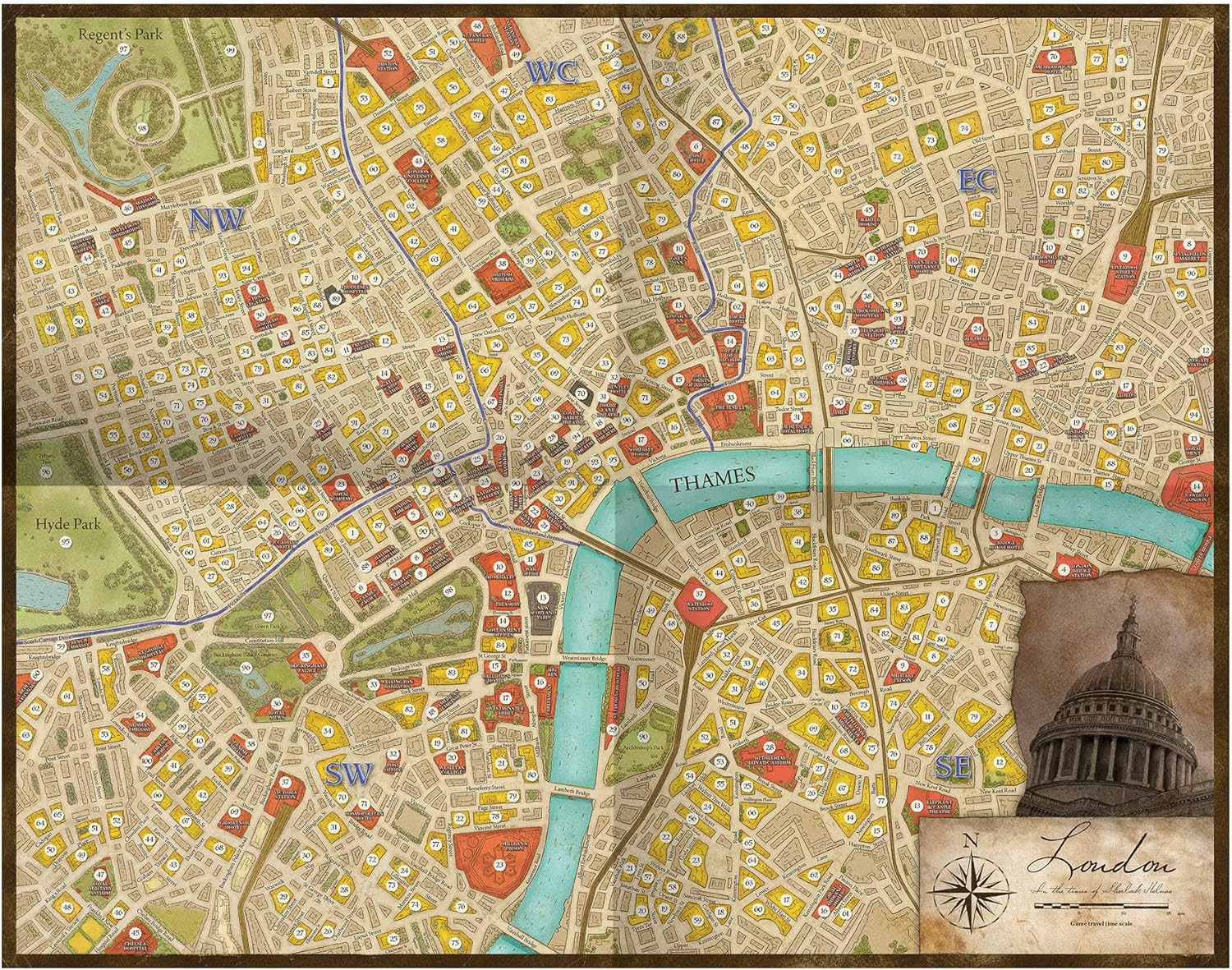 Sherlock Holmes Consulting Detective : Carlton House and Queen's Park